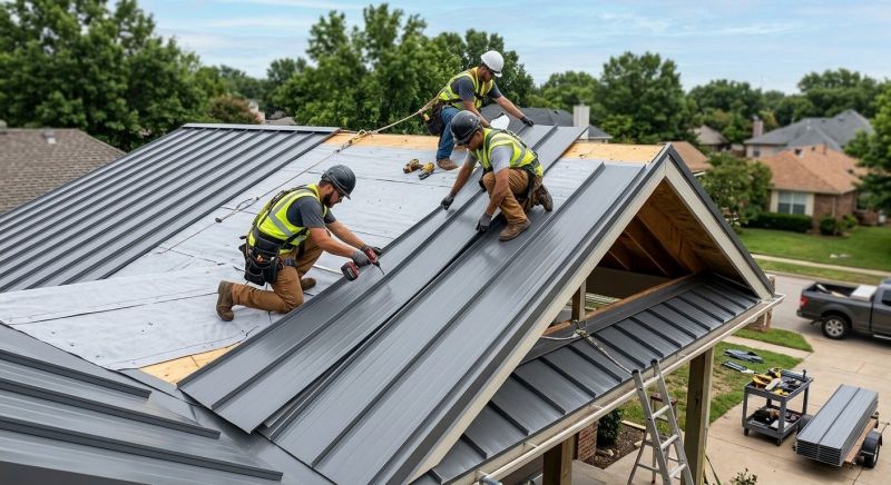 Aluminum Roof Installation in Easton, PA