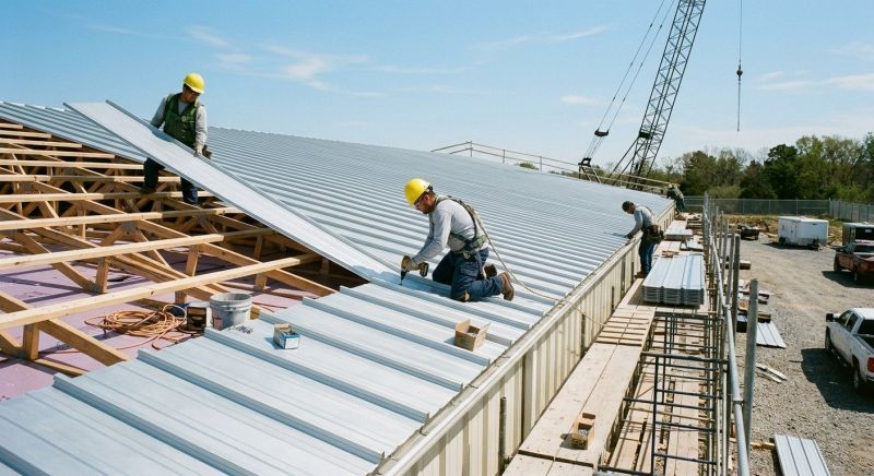 Aluminum Roof Installation in Hackettstown, NJ
