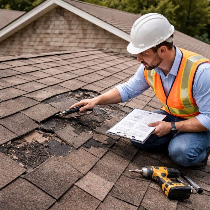 Asphalt Roof Inspection in Flanders, NJ