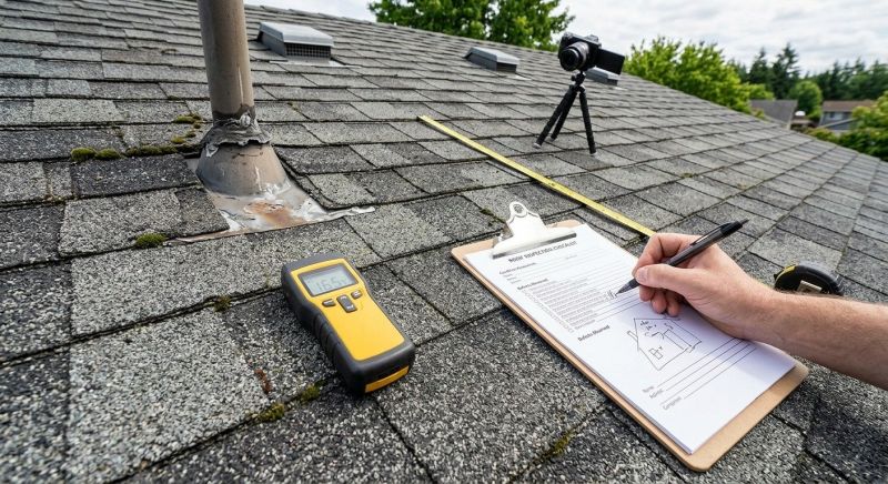 Asphalt Roof Inspection in Hunterdon County, NJ