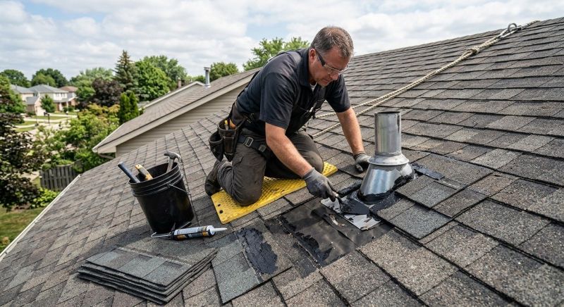 Asphalt Roof Leak Repair in Clinton, NJ