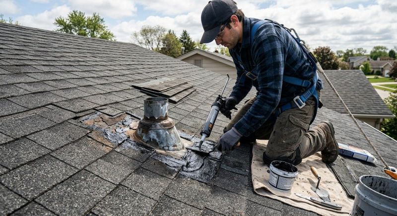 Asphalt Roof Leak Repair in Easton, PA