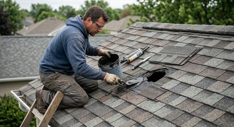 Asphalt Roof Leak Repair in High Bridge, NJ
