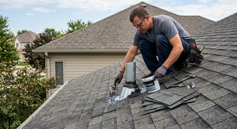 Asphalt Roof Leak Repair in Hunterdon County, NJ