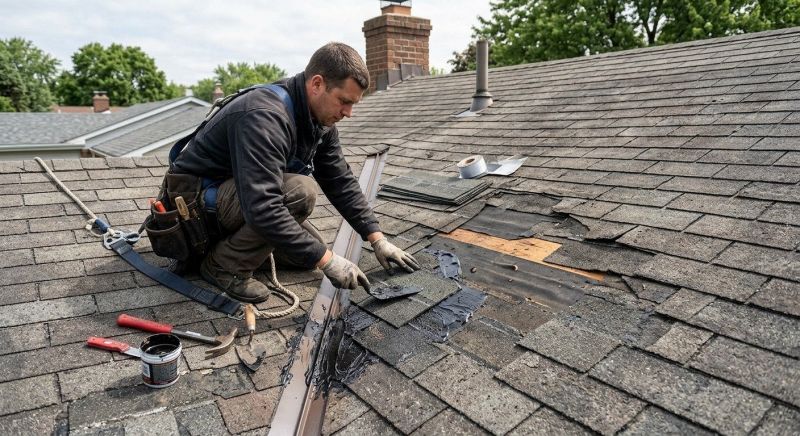Asphalt Roof Leak Repair in Pittstown, NJ