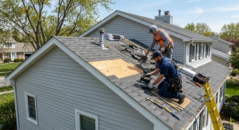 Asphalt Roof Repair in Allentown, PA