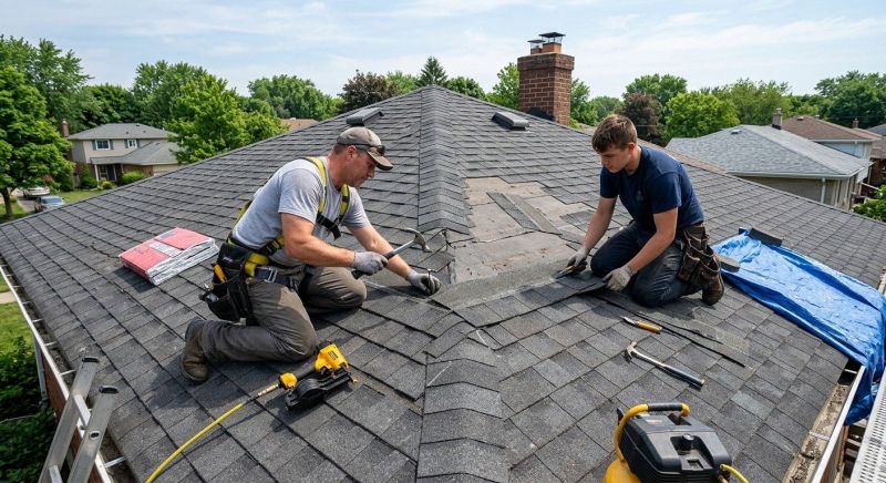 Asphalt Roof Repair in Allentown, PA