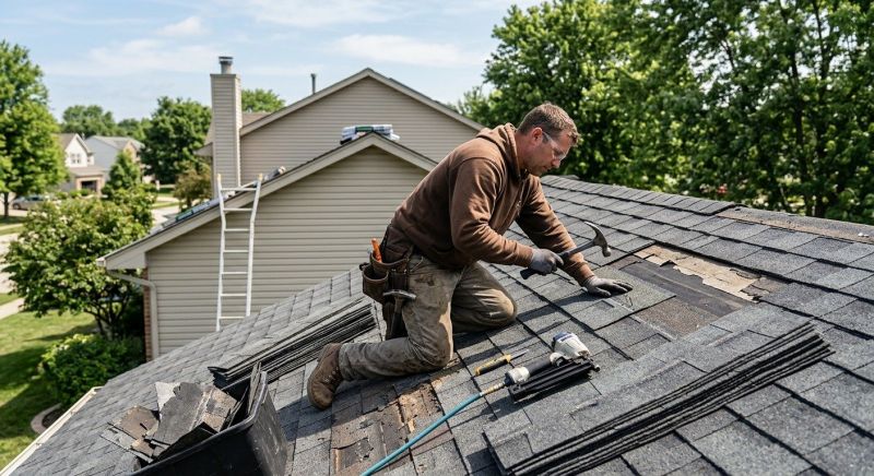 Asphalt Roof Repair in Annandale, NJ