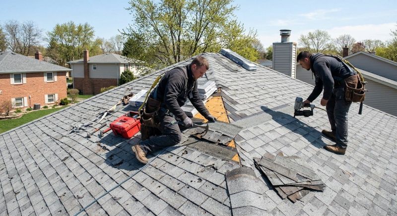 Asphalt Roof Repair in Brodheadsville, PA