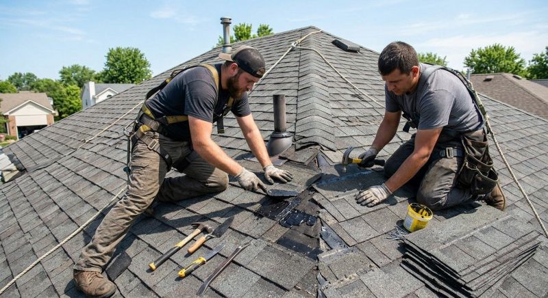Asphalt Roof Repair in Budd Lake, NJ