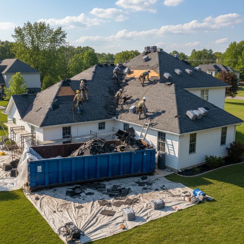 Asphalt Roof Replacement in Lebanon, NJ
