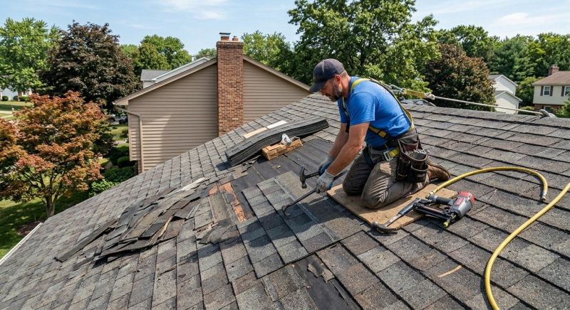 Asphalt Shingles Repair in Hackettstown, NJ