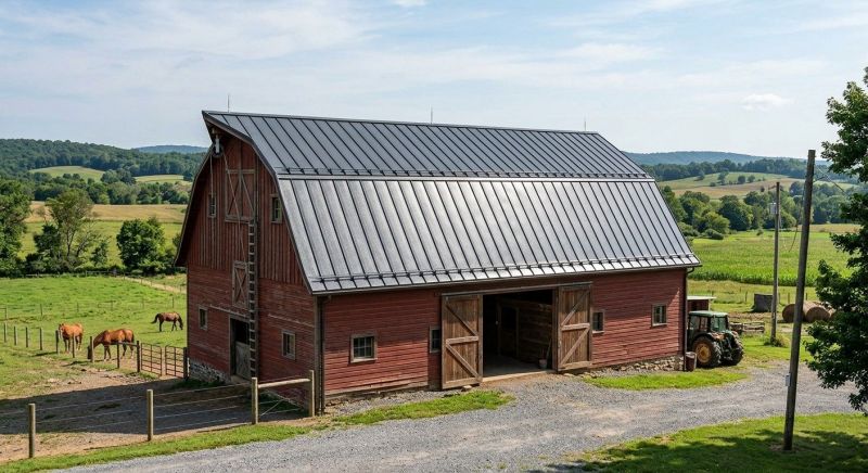 Barn Roof Replacement in Emmaus, PA