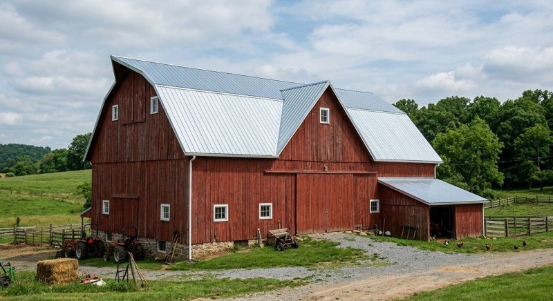 Barn Roof Replacement in Hampton, NJ