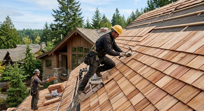Cedar Roof Installation in Stewartsville, NJ