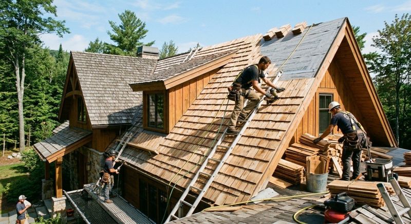 Cedar Roof Replacement in Ottsville, PA
