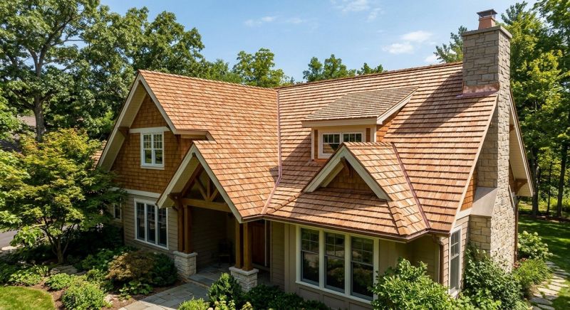 Cedar Shake Roof Construction in Saylorsburg, PA
