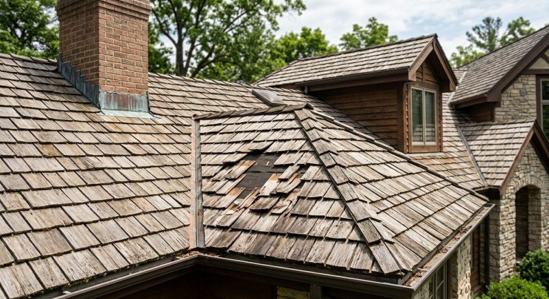 Cedar Shake Roof Repair in Center Valley, PA