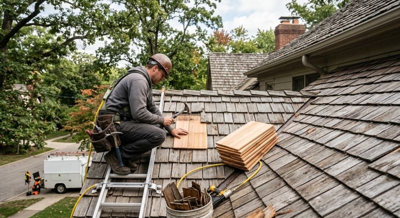 Cedar Shingles Repair in Emmaus, PA