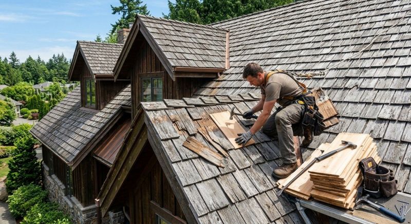 Cedar Shingles Repair in High Bridge, NJ