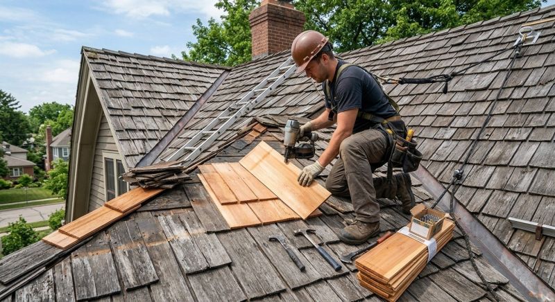 Cedar Shingles Repair in Long Valley, NJ