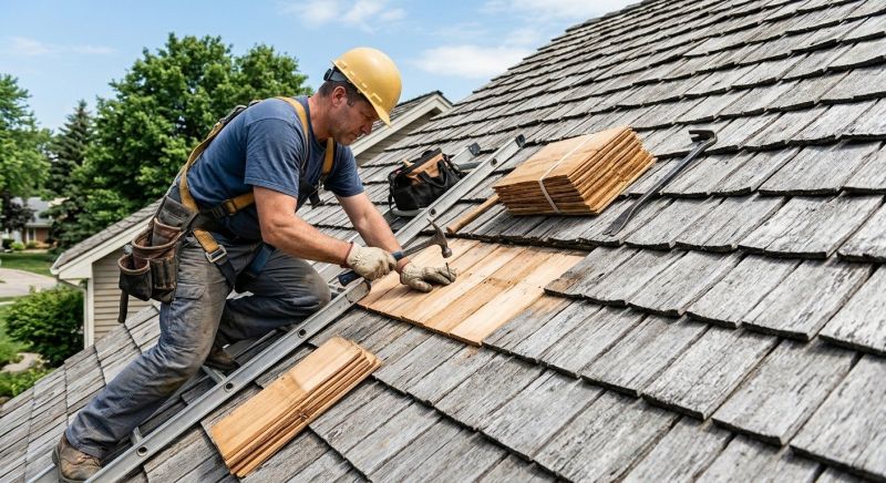 Cedar Shingles Repair in New Hope, PA