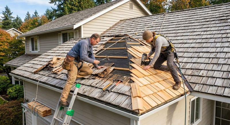 Cedar Shingles Repair in Ottsville, PA
