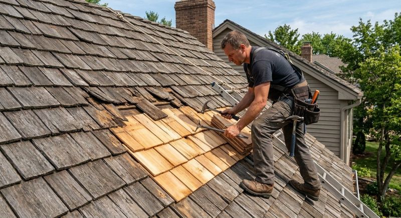 Cedar Shingles Repair in Saylorsburg, PA