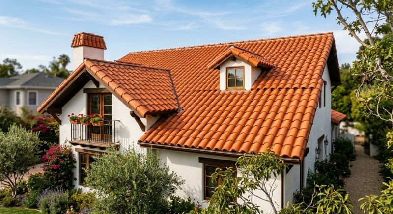 Clay Roof Installation in New Hope, PA