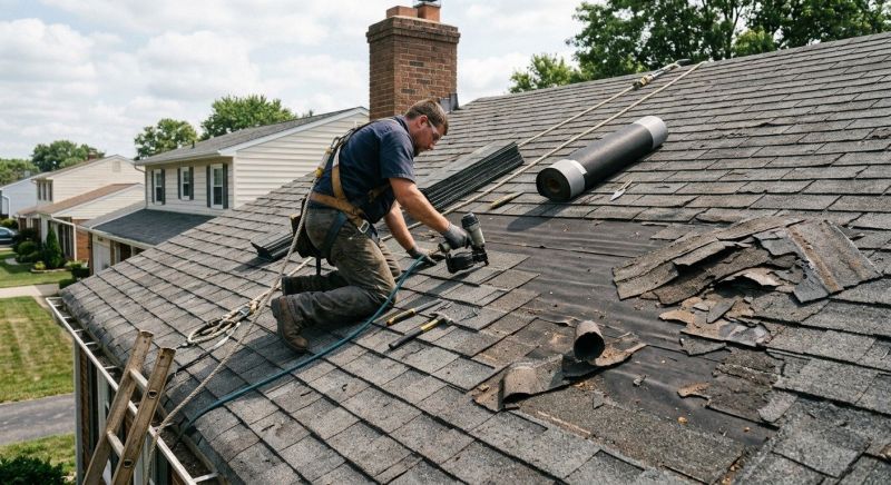 Damaged Roof Repair in Saylorsburg, PA