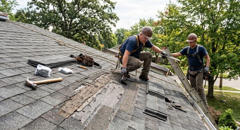 Damaged Roof Repair in Stockton, NJ