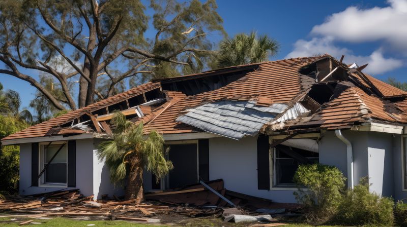 Damaged Roof Replacement in Hampton, NJ