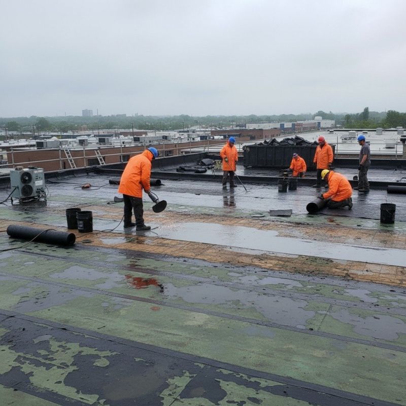 Flat Roof Repair in Coplay, PA