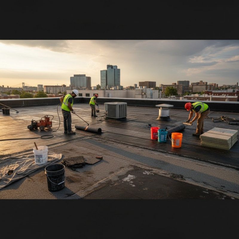 Flat Roof Repair in Saylorsburg, PA