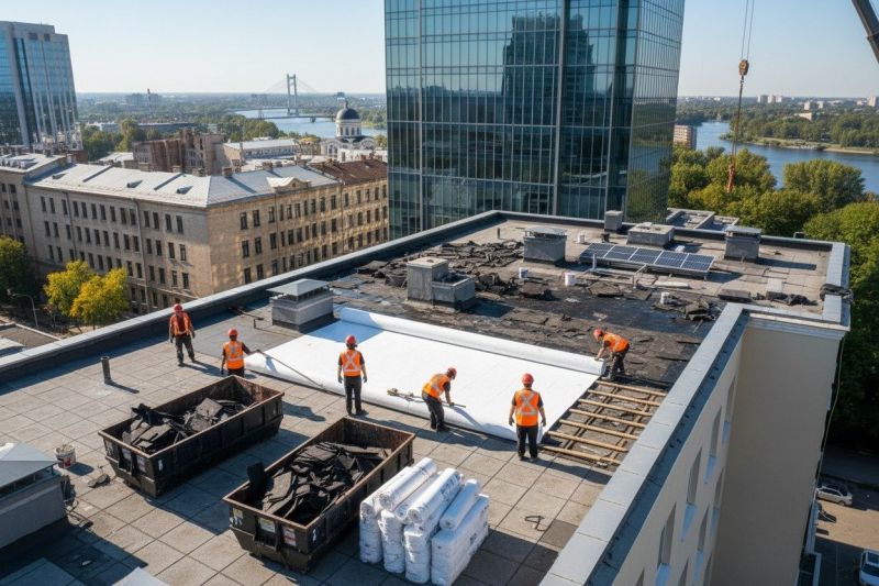 Flat Roof Replacement in Coplay, PA