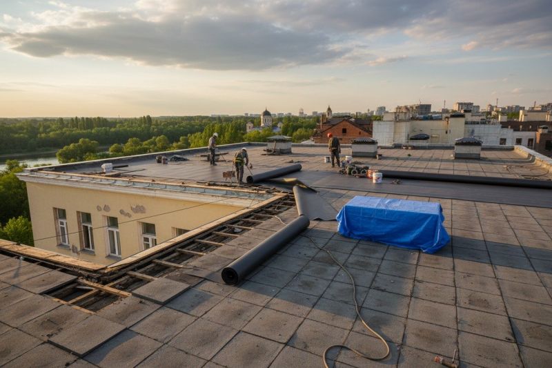 Flat Roof Replacement in Long Valley, NJ