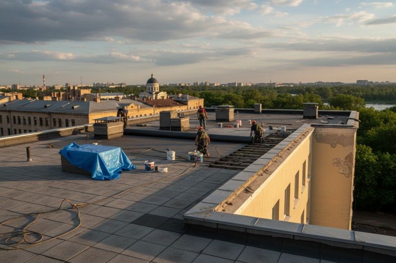 Flat Roof Replacement in Mount Bethel, PA
