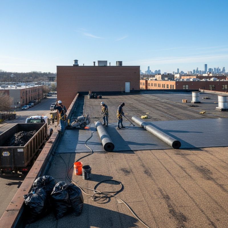 Flat Roof Replacement in Nazareth, PA