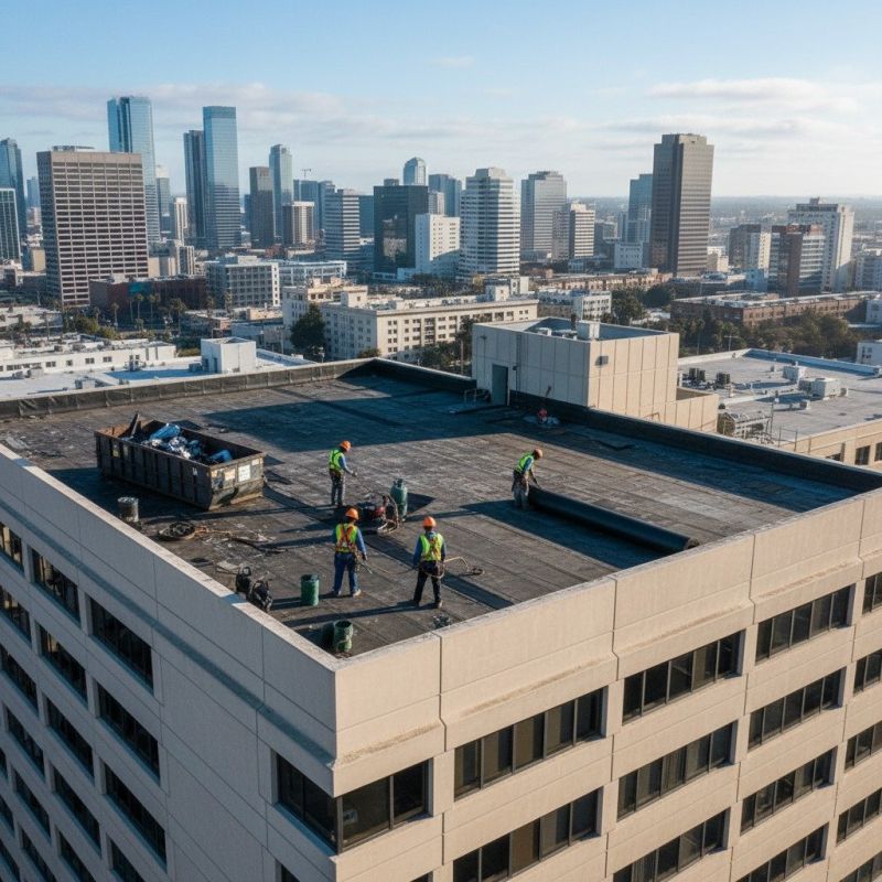 Flat Roof Replacement in Pittstown, NJ