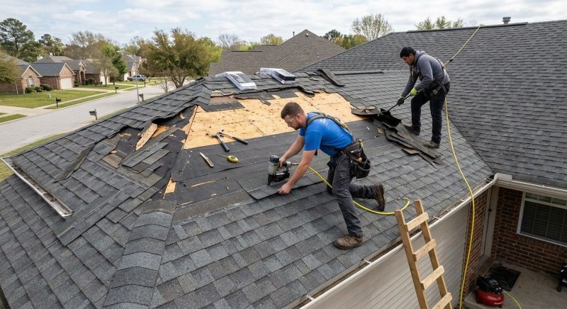 Hail Damage Roof Repair in Bethlehem, PA