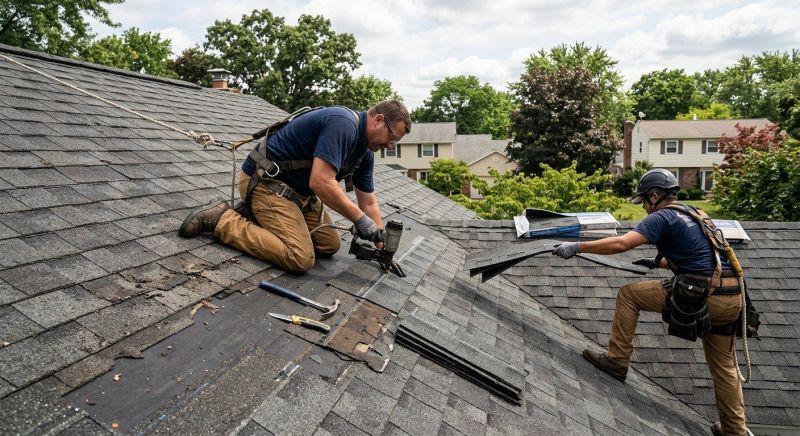House Roof Repair in Nazareth, PA