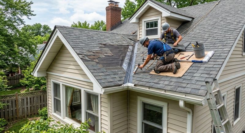 House Roof Repair in Ottsville, PA