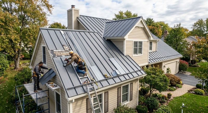 Metal Roof Repair in Califon, NJ