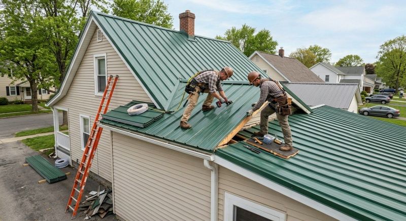 Metal Roof Repair in Clinton, NJ