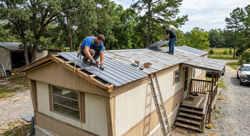Metal Roof Repair in Dublin, PA