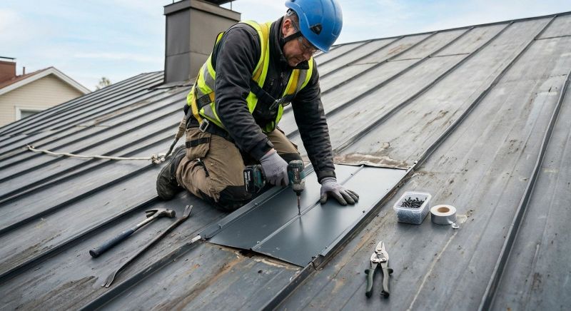 Metal Roof Repair in Easton, PA