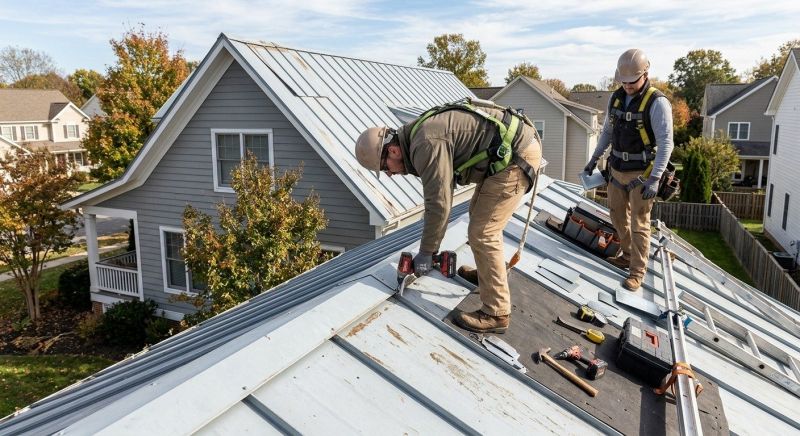 Metal Roof Repair in Emmaus, PA