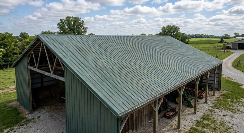 Pole Barn Roof Repair in Bethlehem, PA
