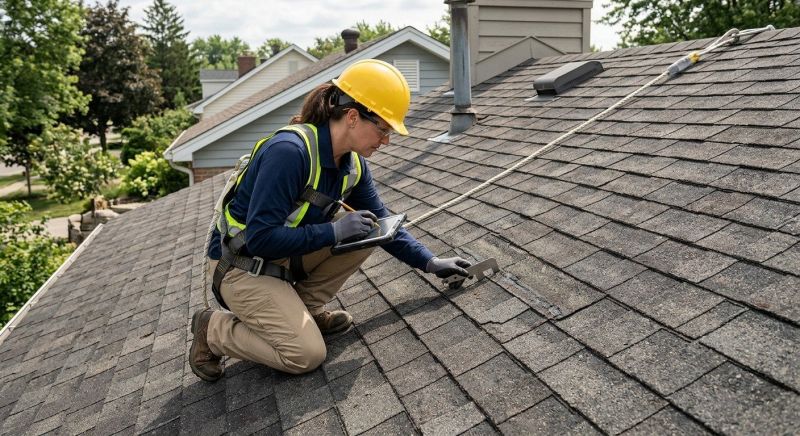 Roof Damage Inspection in Lebanon, NJ