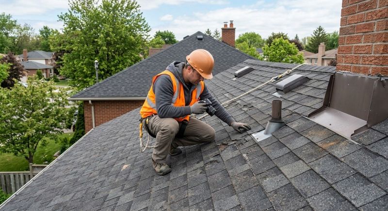 Roof Damage Inspection in Stewartsville, NJ
